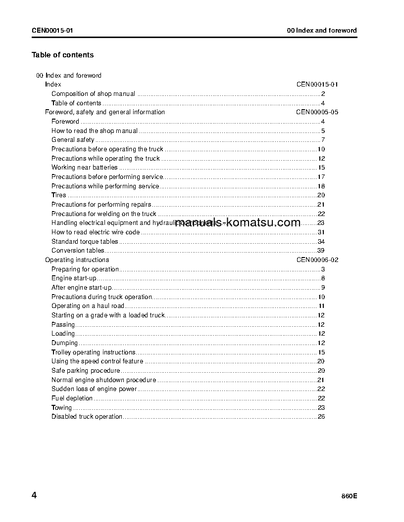Protected: 860E-1(USA)-KT S/N A30036-UP Shop (repair) manual (English)
