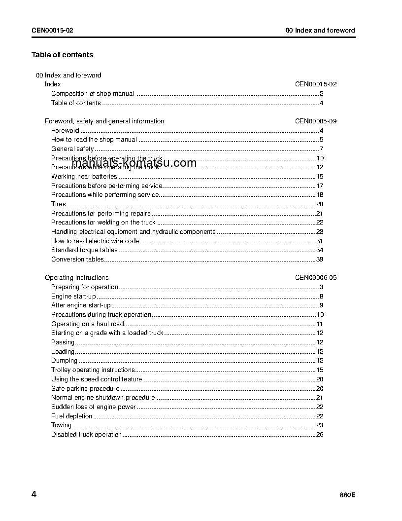 Protected: 860E-1(USA)-KT S/N A30036-A30100 Shop (repair) manual (English)