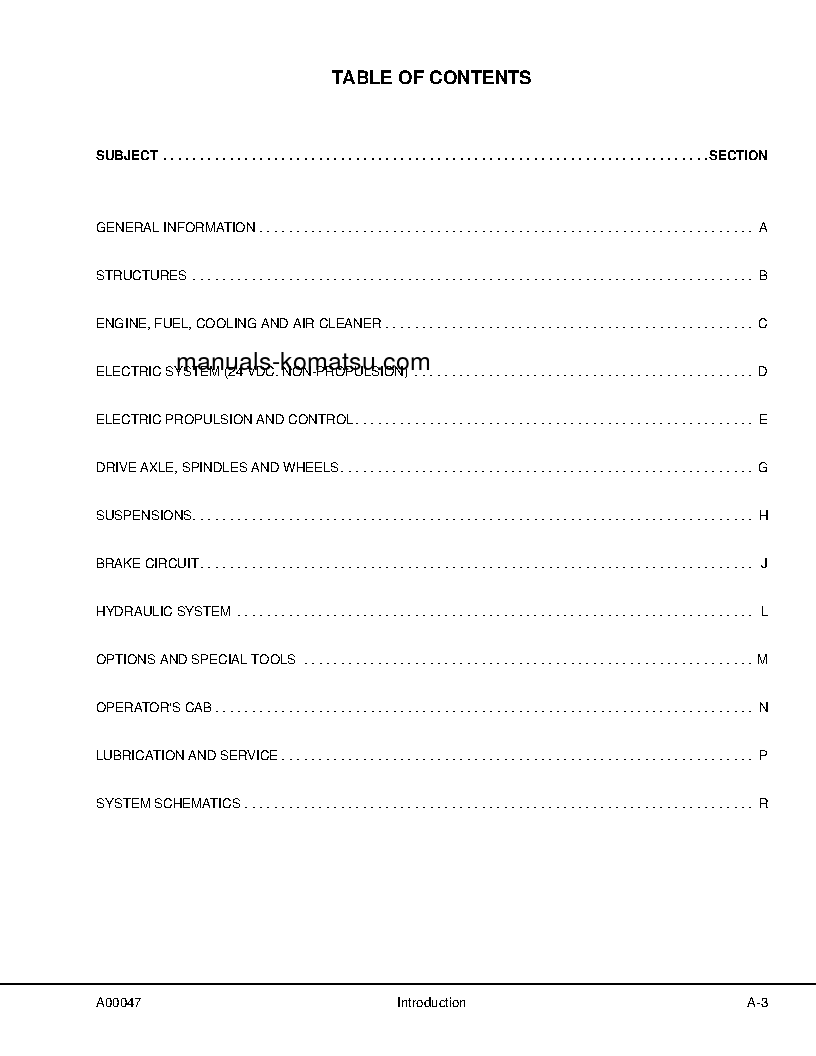 Protected: 730E(USA)-WITH TROLLEY S/N A30489-A30490 Shop (repair) manual (English)
