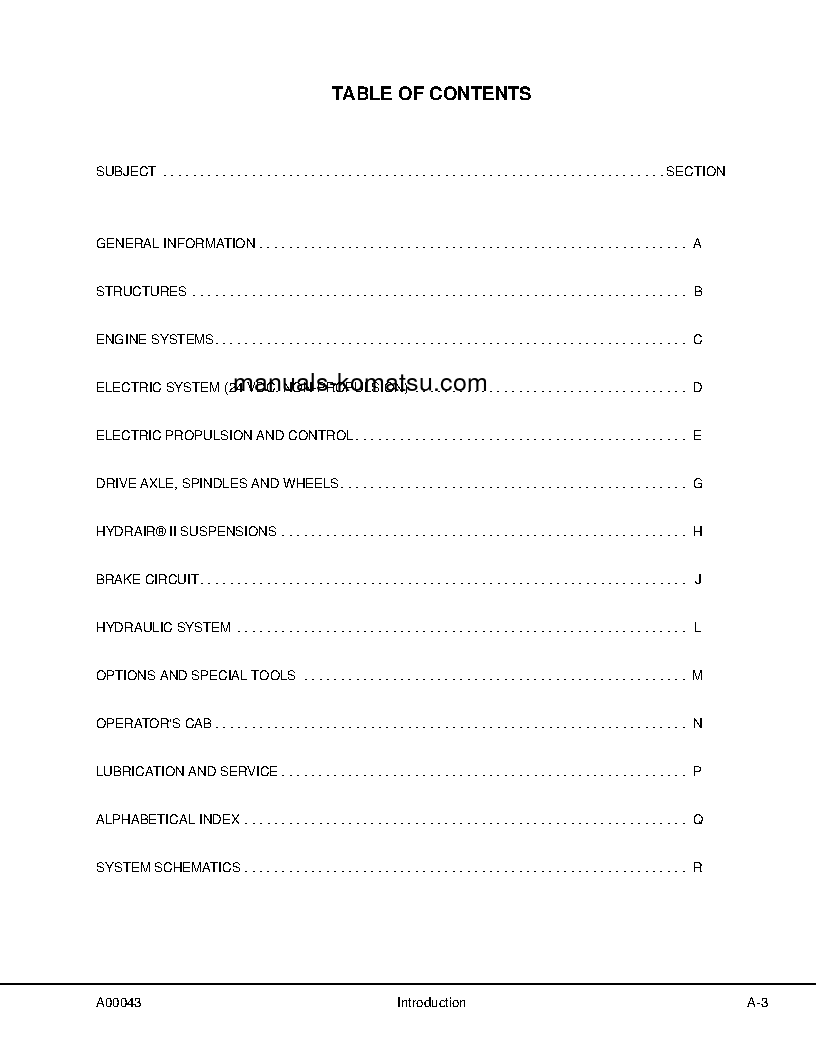 Protected: 930E-4(USA)-SE S/N A31165-UP Shop (repair) manual (English)