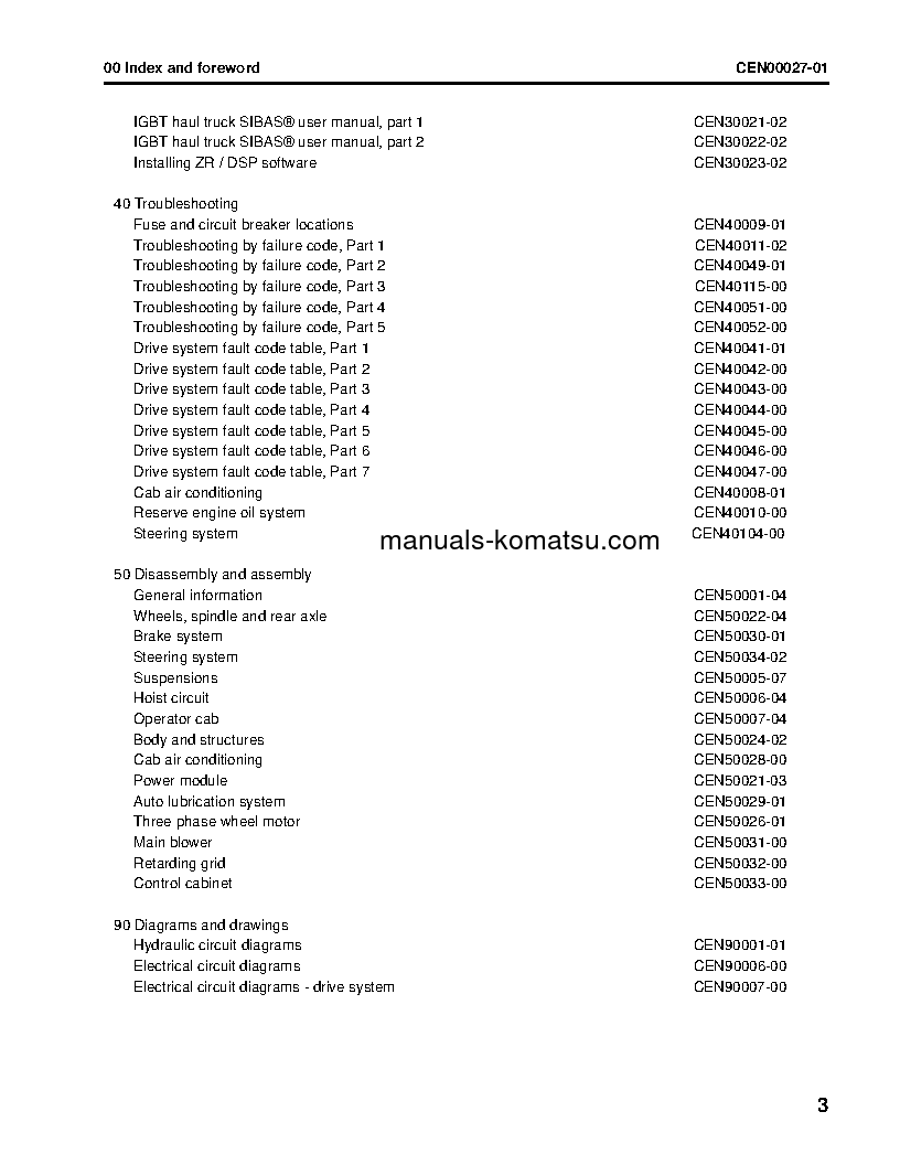 Protected: 960E-2(USA)-KT S/N A50028-UP Shop (repair) manual (English)