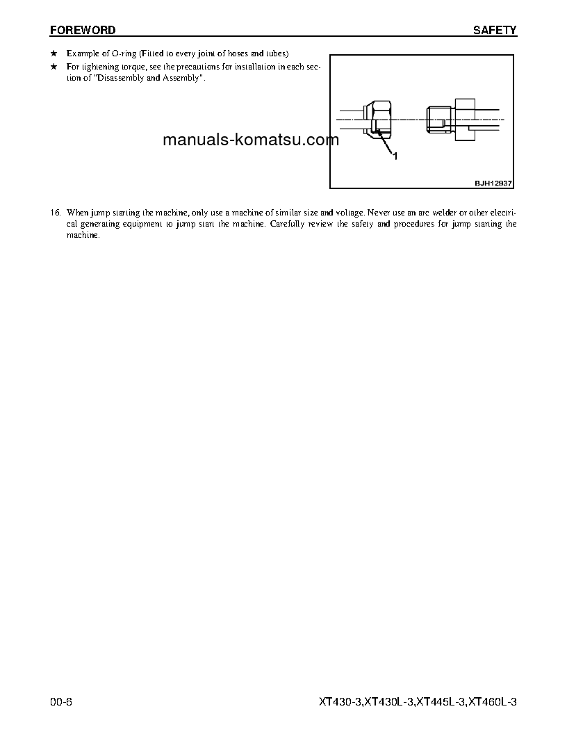 Protected: XT460L-3(USA) S/N A5101-UP Shop (repair) manual (English)