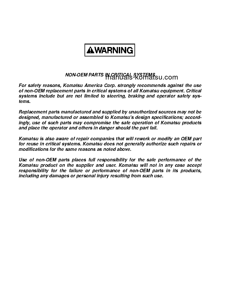 Protected: 930E-4(USA)-SE S/N A31828-A31874 Shop (repair) manual (English)