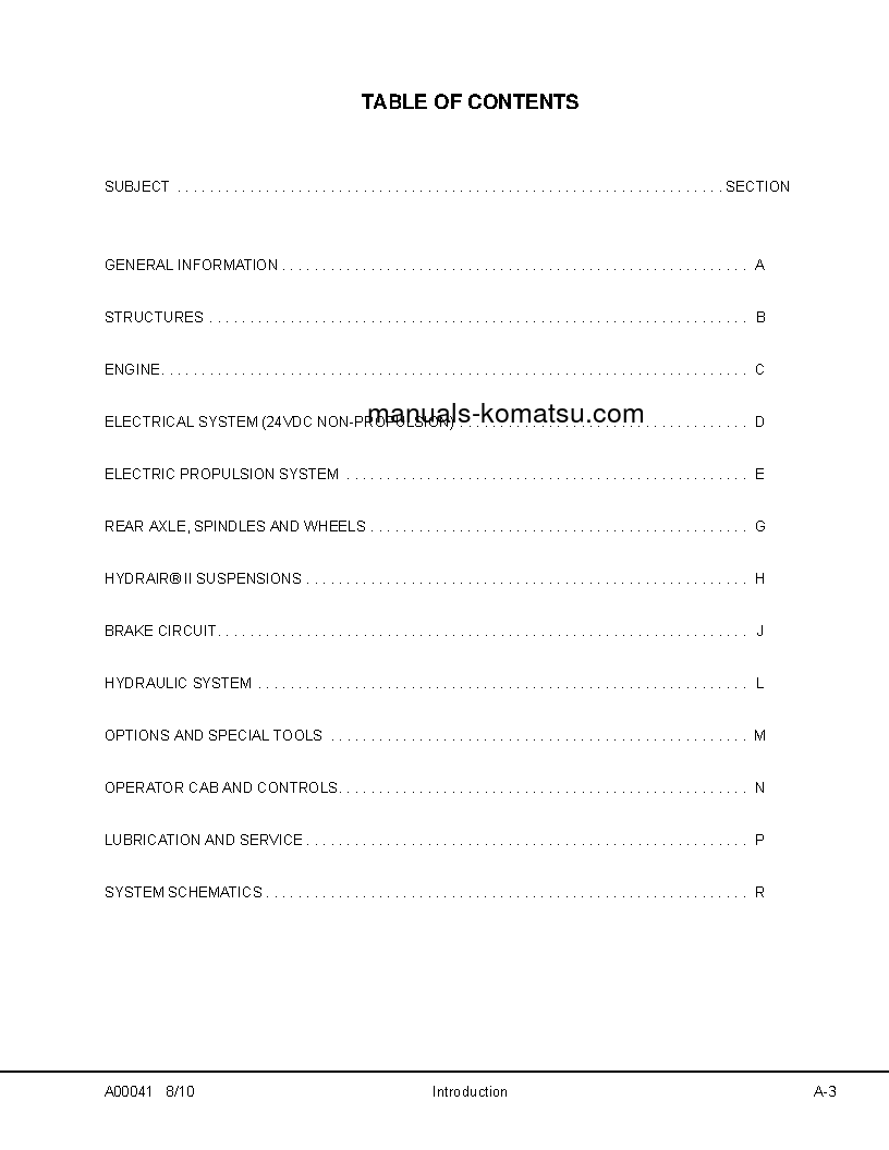 Protected: 930E-4(USA) S/N A31882-A31883 Shop (repair) manual (English)