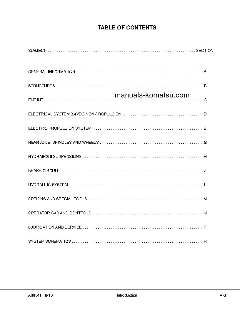 Protected: 930E-4(USA) S/N A31879-A31880 Shop (repair) manual (English)