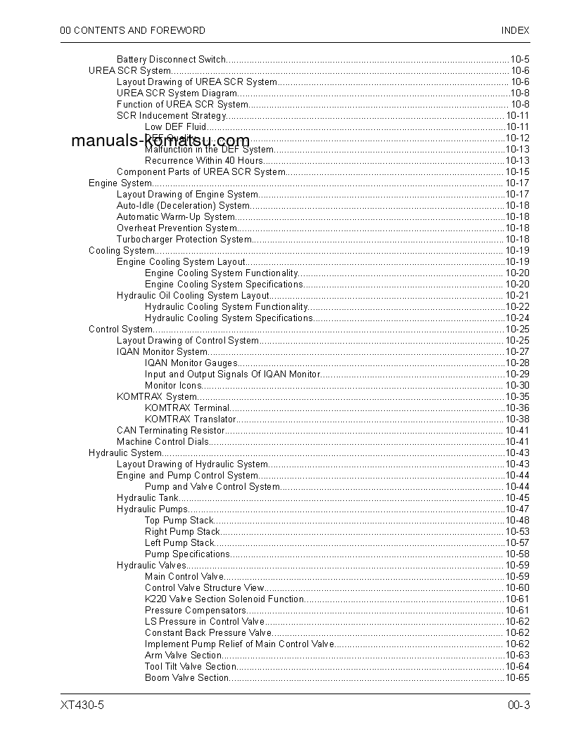 Protected: XT430-5(USA) S/N A60002-UP Shop (repair) manual (English)