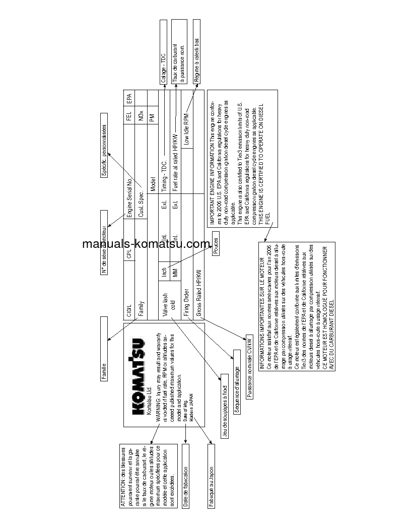 Protected: PC220LC-7(USA)-L S/N A86001-UP Operation manual (French)
