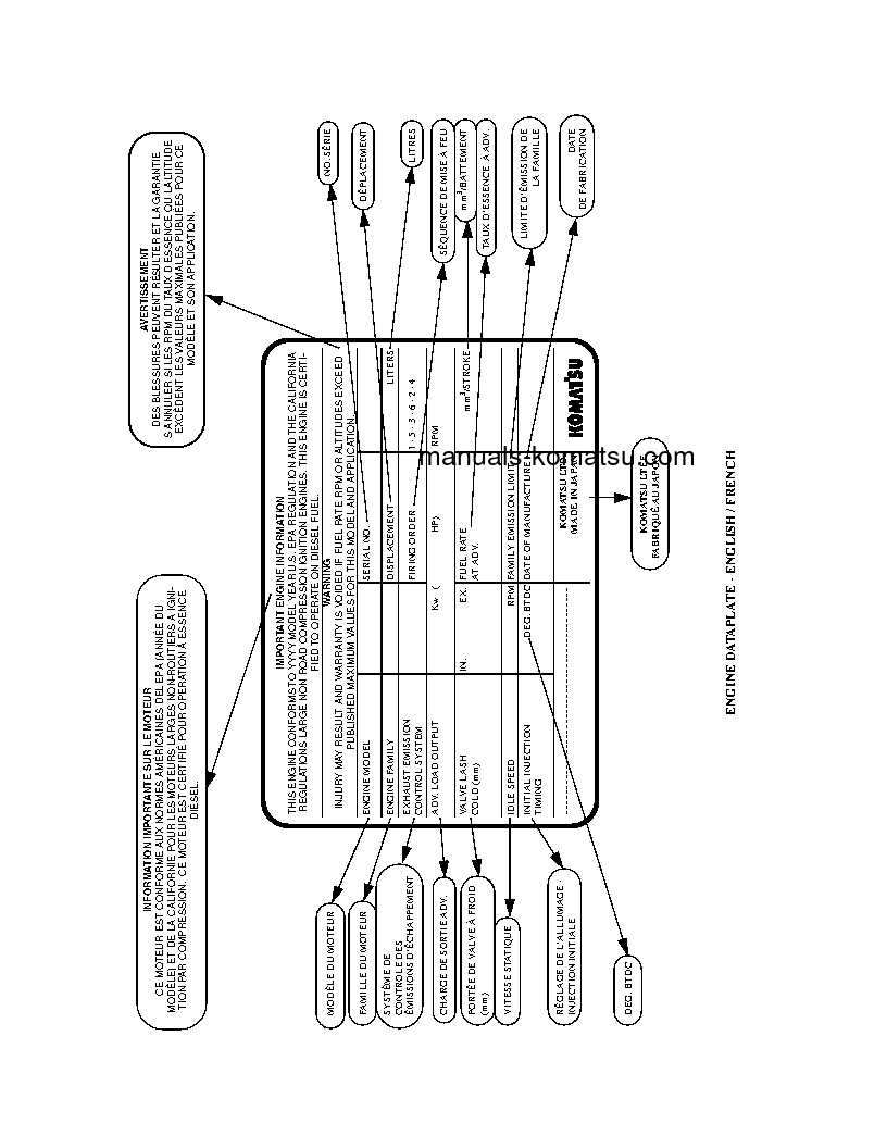 Protected: WA450-5(USA)-L S/N A36001-UP Operation manual (French)