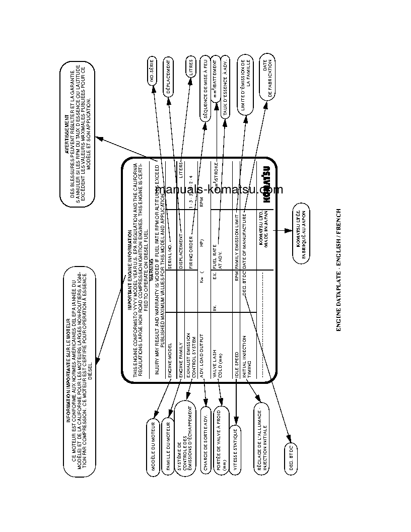 Protected: WA480-5(USA)-L S/N A37001-UP Operation manual (French)