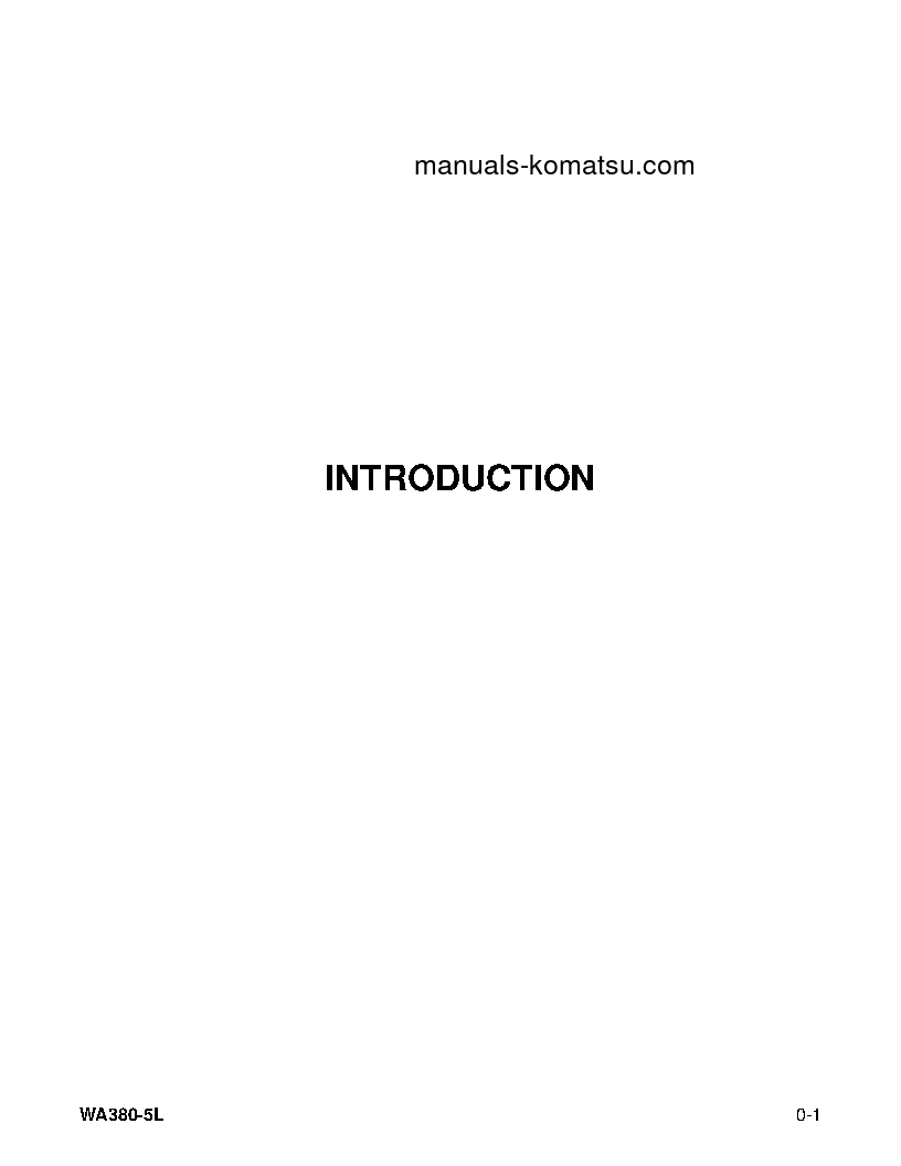 Protected: WA380-5(USA)-L S/N A52001-UP Operation manual (French)