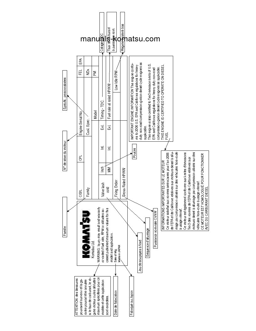 Protected: WA400-5(USA)-L S/N A40001-UP Operation manual (French)