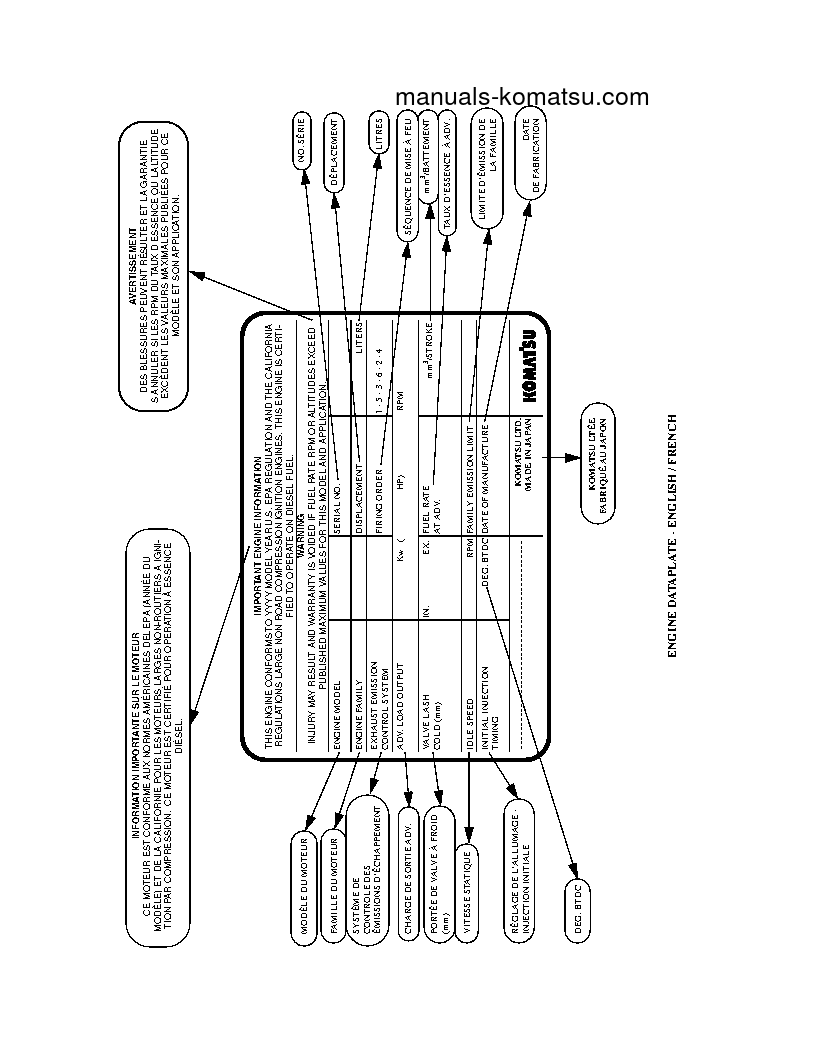 Protected: WA250-5(USA)-L S/N A73001-UP Operation manual (French)