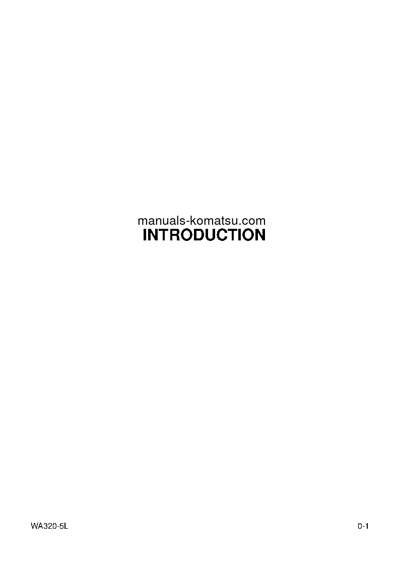 Protected: WA320-5(USA)-L S/N A32001-UP Operation manual (French)