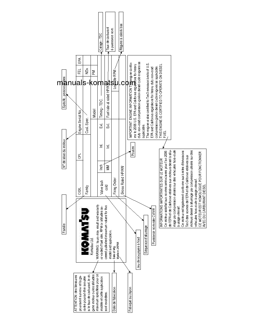 Protected: PC400LC-7(USA)-L S/N A86001-UP Operation manual (French)