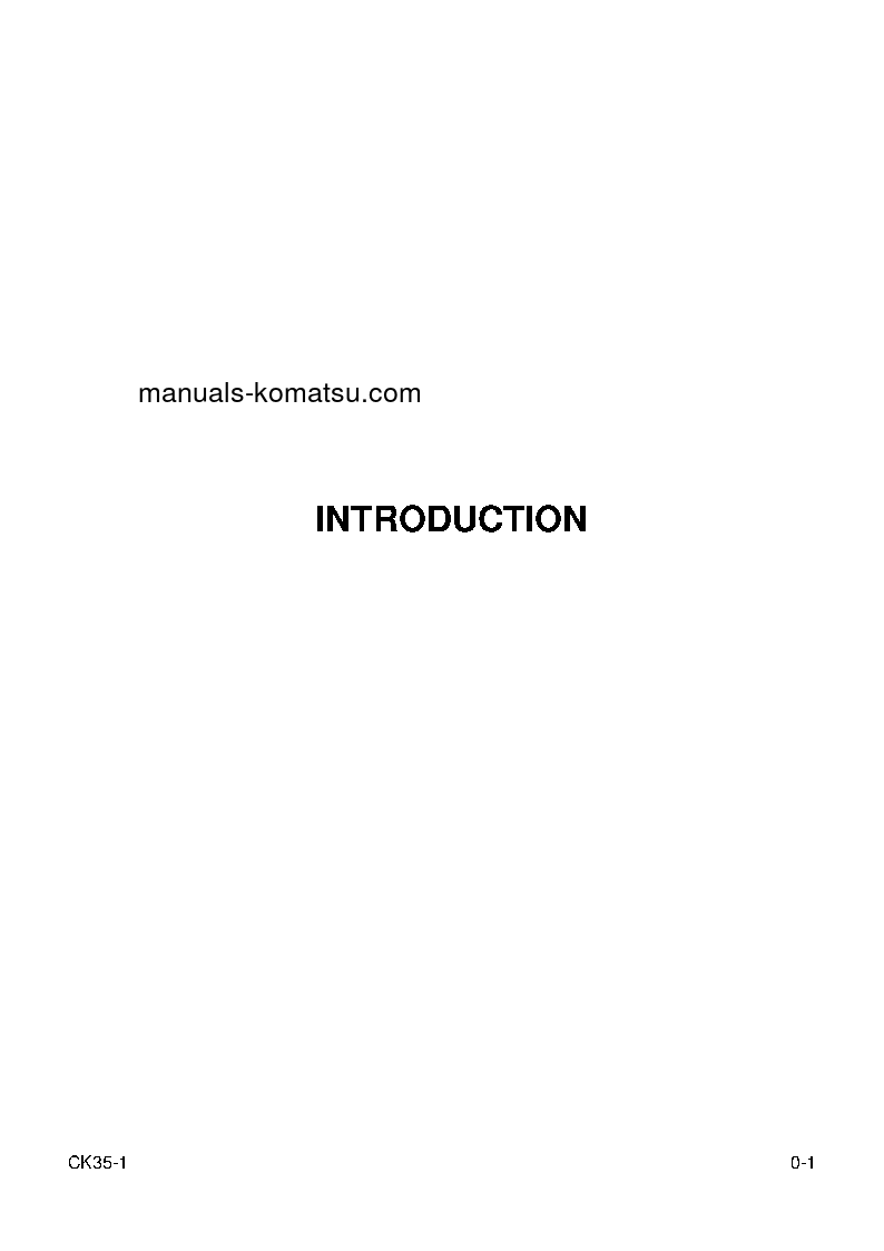 Protected: CK35-1(USA) S/N A40001-UP Operation manual (French)