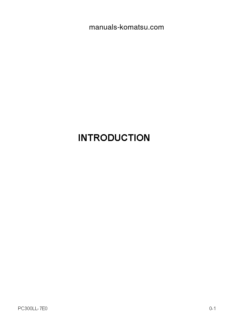 Protected: PC300LL-7(USA)-TIER 3 S/N A86001-UP Operation manual (French)