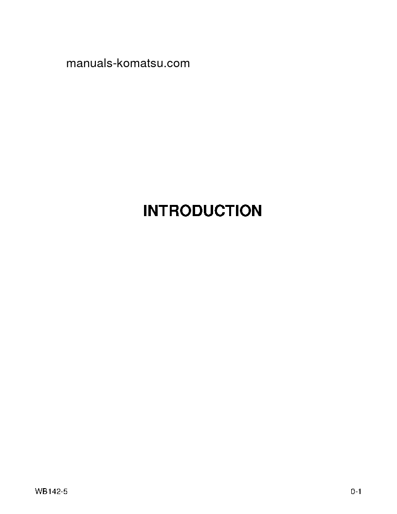 Protected: WB142-5(USA) S/N A13001-UP Operation manual (French)