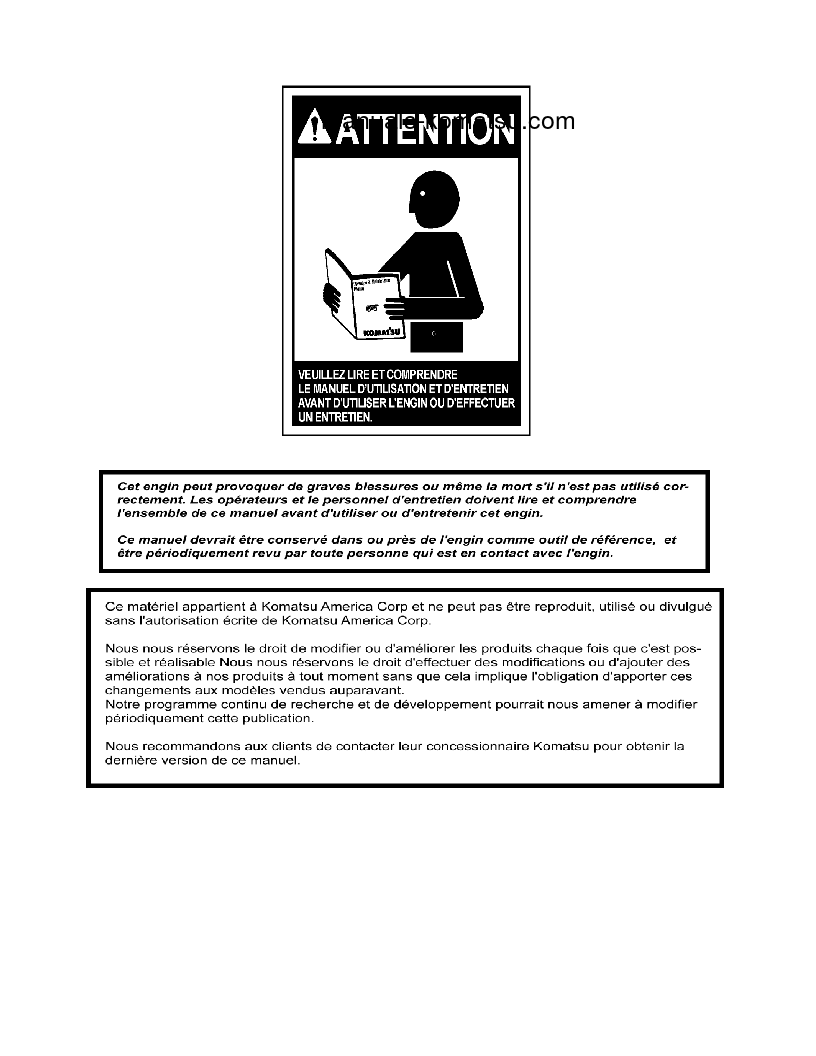Protected: 830E-1(USA)-AC S/N A30561-UP Operation manual (French)