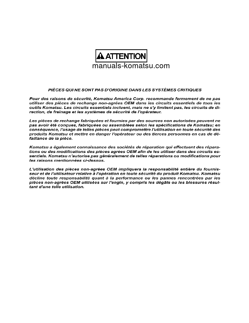 Protected: 830E-1(USA)-AC S/N A30561-UP Operation manual (French)