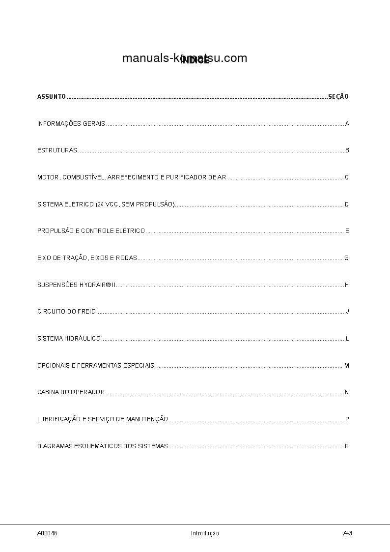 Protected: 830E-1(USA)-AC S/N A40851-UP Shop (repair) manual (Portuguese)