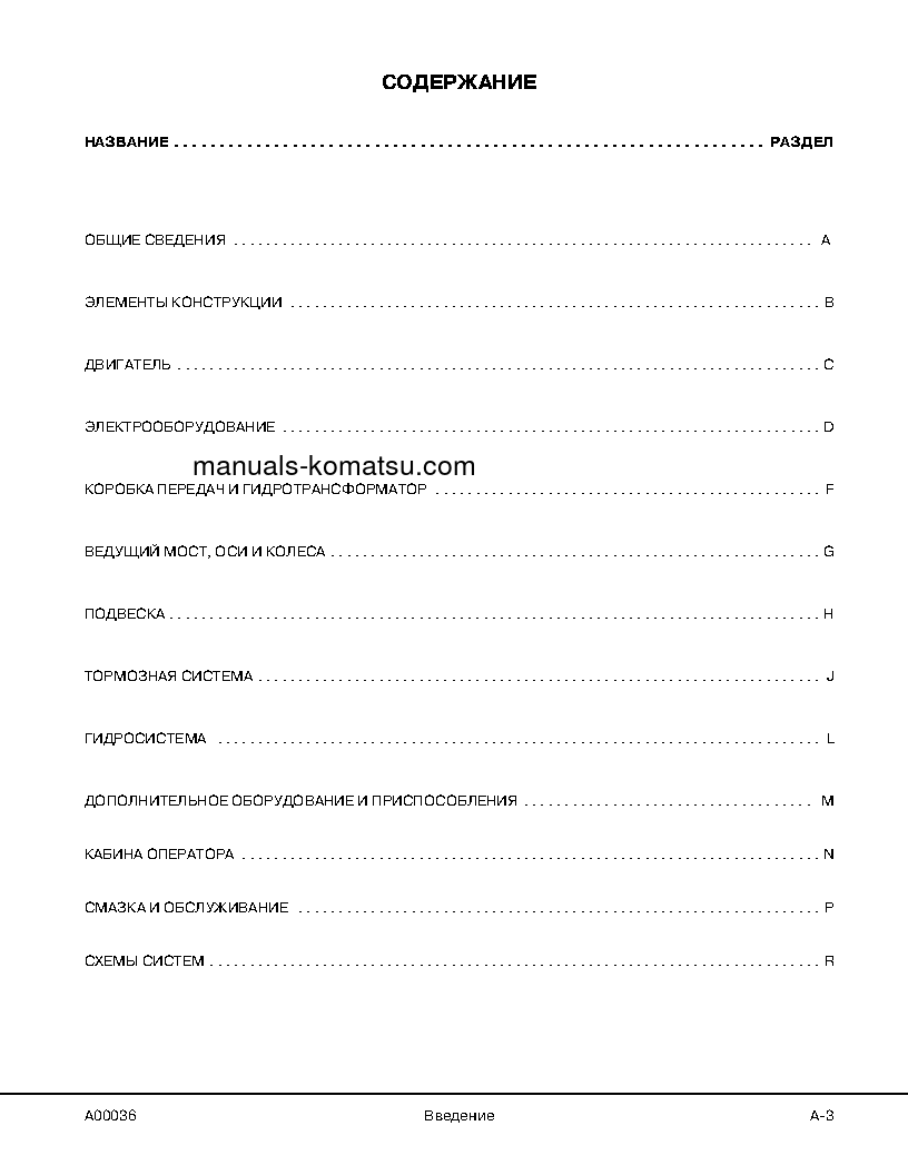 Protected: HD1500-7(USA)-W/ SSA16V159 S/N A30001-UP Shop (repair) manual (Russian)