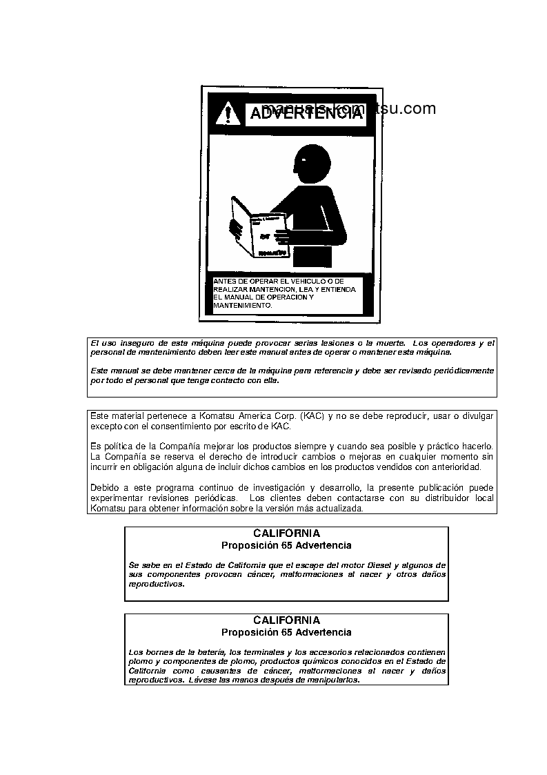 Protected: 930E-4(USA)-SE S/N A30587-A30677 Operation manual (Spanish)