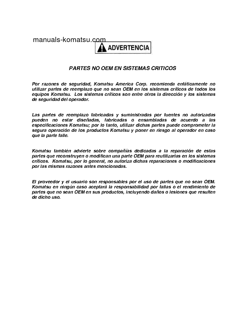 Protected: 930E-4(USA)-SE S/N A30587-A30677 Operation manual (Spanish)