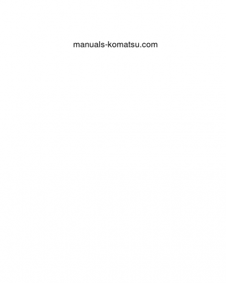 D20Q-3(JPN) S/N 2007-UP Operation manual (English)