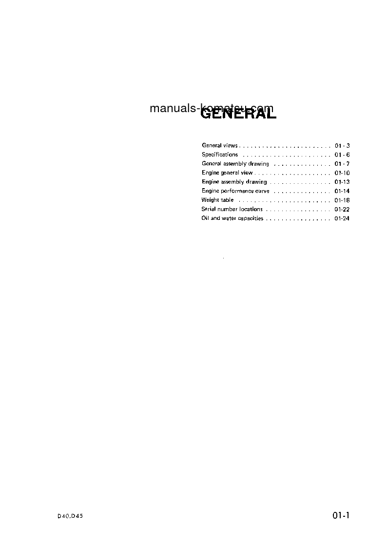 Protected: D40P-1(JPN) S/N 1501-UP Shop (repair) manual (English)