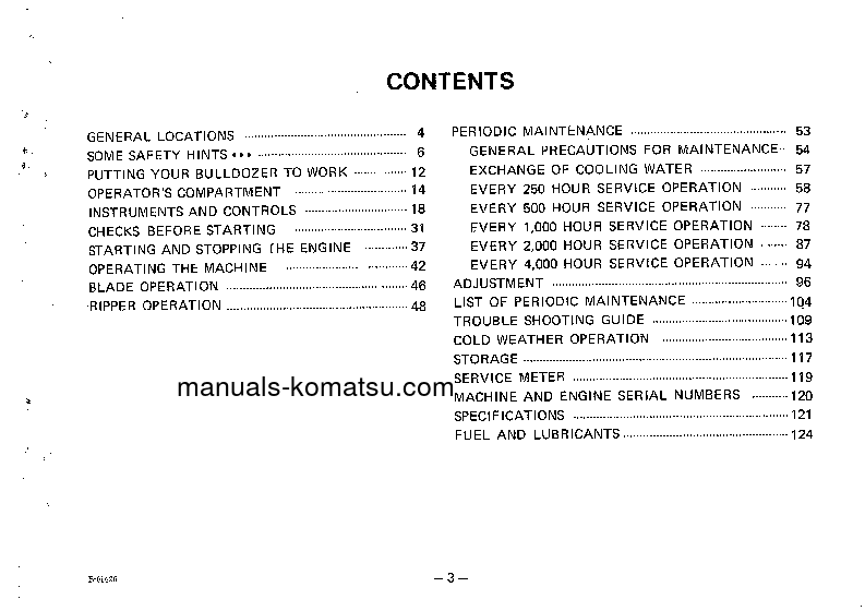 Protected: D455A-1(JPN) S/N 1004-1012 Operation manual (English)
