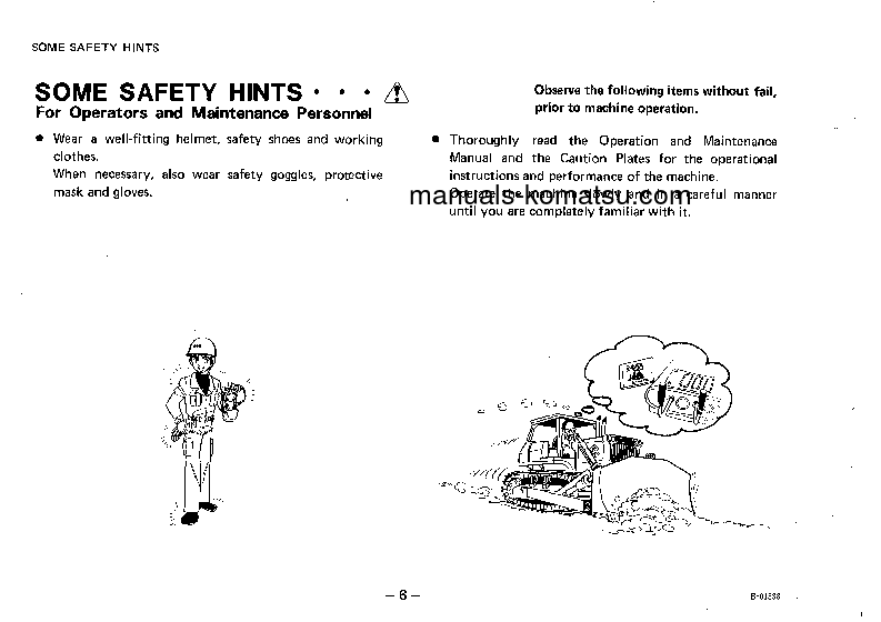 Protected: D455A-1(JPN) S/N 1004-1012 Operation manual (English)