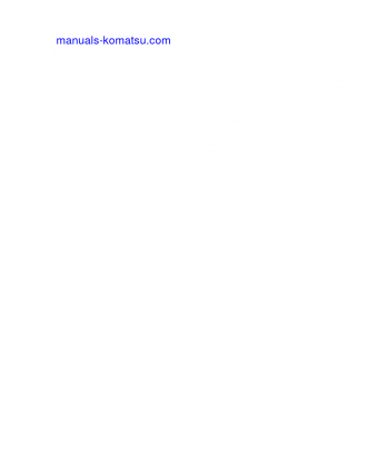 D61EX-15(BRA) S/N B40001-UP Shop (repair) manual (Spanish)