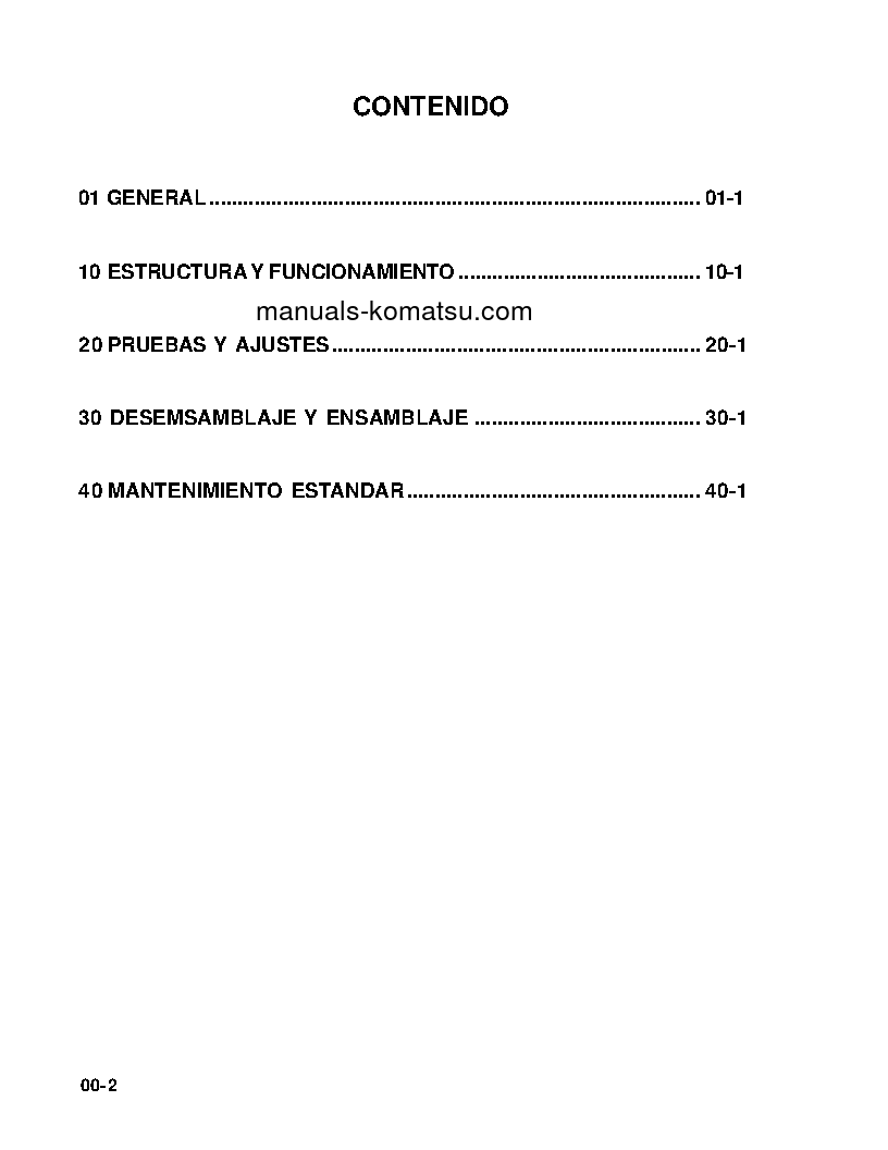 Protected: D65P-12(JPN) S/N 60001-60390 Shop (repair) manual (Spanish)
