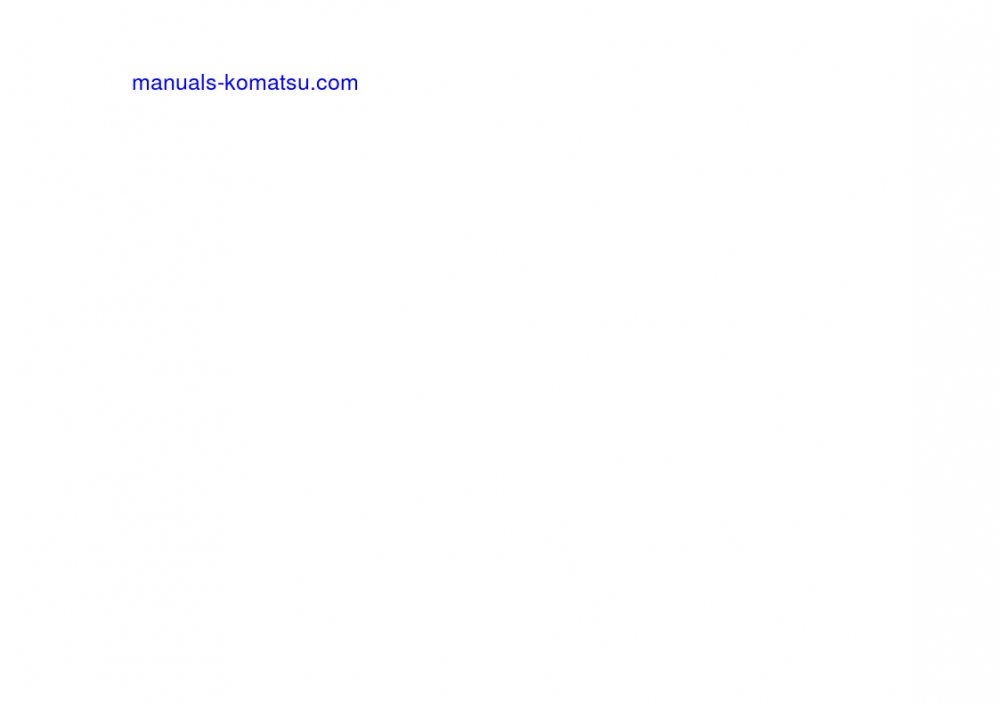 Protected: D85A-12(JPN) S/N 10001-UP Shop (repair) manual (English)