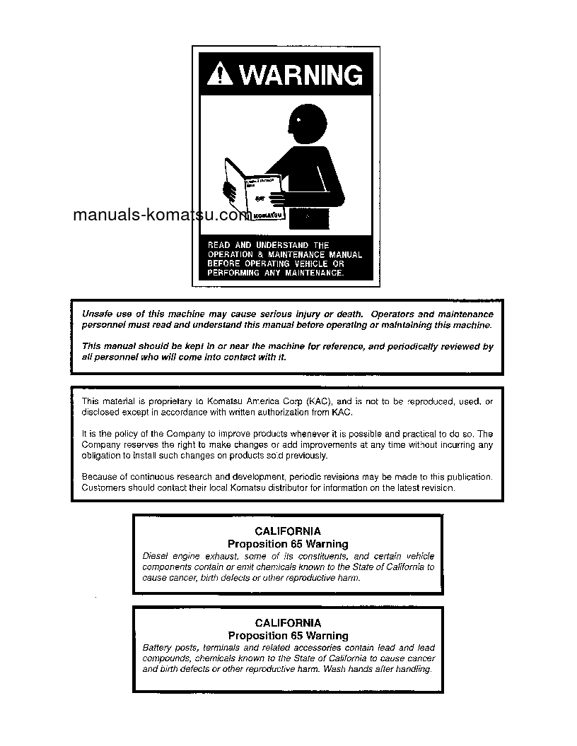 Protected: 685E(USA) S/N 32089-32145 Shop (repair) manual (English)