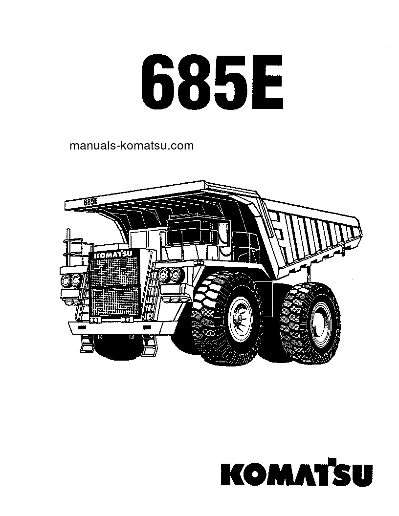 Protected: 685E(USA) S/N 32089-32145 Shop (repair) manual (English)