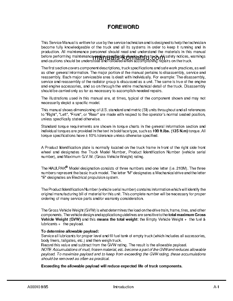 Protected: 210M(USA) S/N BFA40-A-BFA40-BW Shop (repair) manual (English)