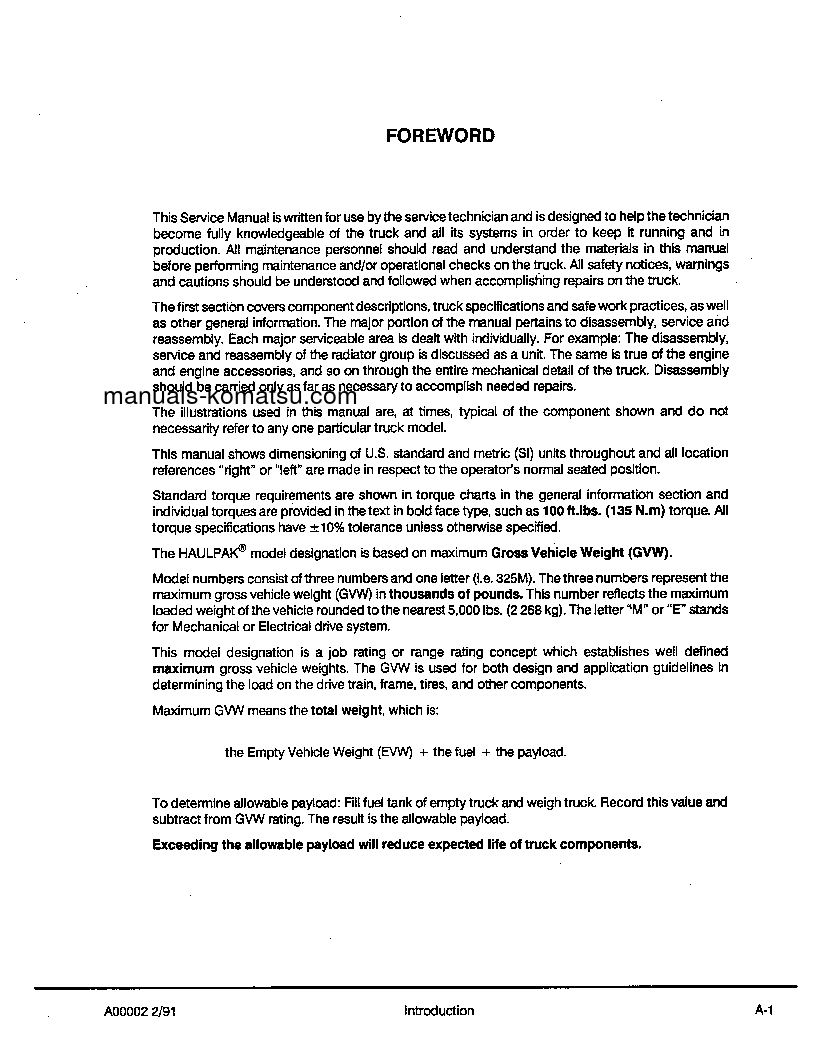 Protected: 325M(USA) S/N BFA30-AA-BFA30-CK Shop (repair) manual (English)