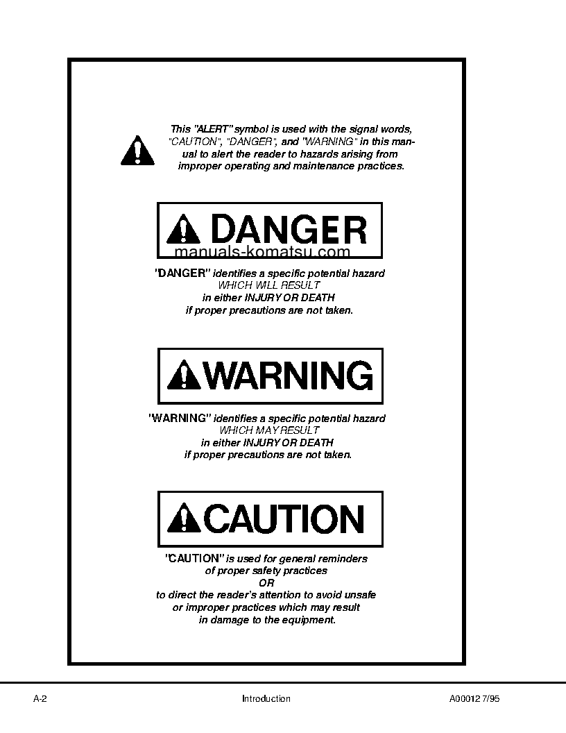 Protected: 685E(USA) S/N 32303-32312 Shop (repair) manual (English)