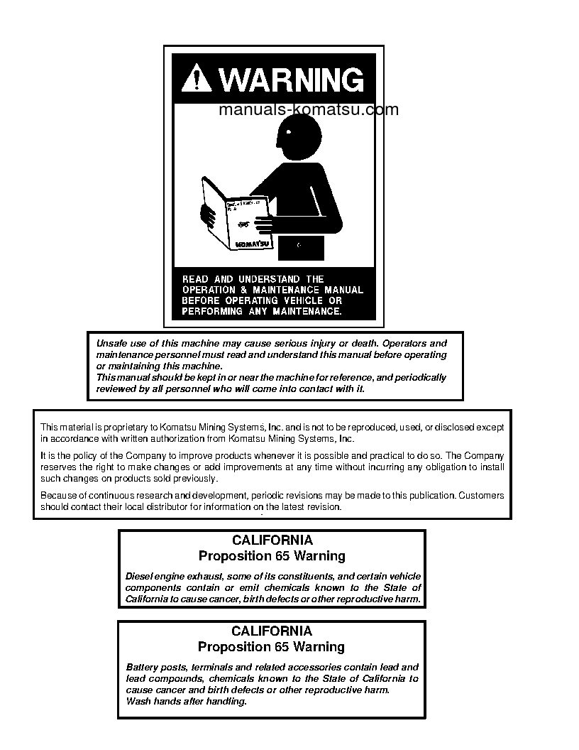 Protected: 930E(USA) S/N 32658 Operation manual (English)