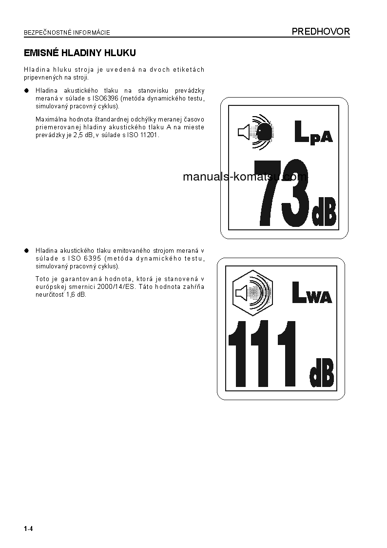 Protected: WA600-6(JPN) S/N 60634-UP Operation manual (Slovak)