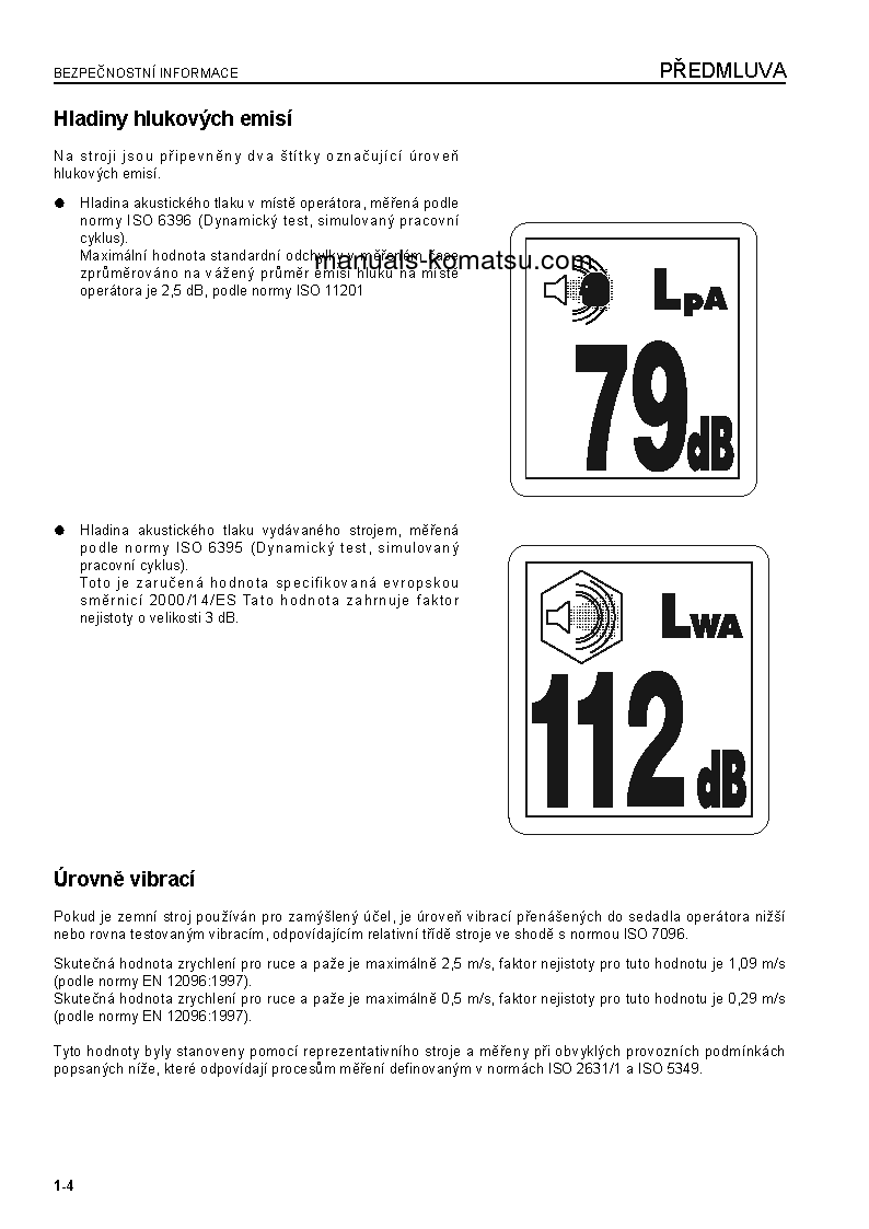 Protected: D275AX-5(JPN)-E0 S/N 40001-UP Operation manual (Czech)