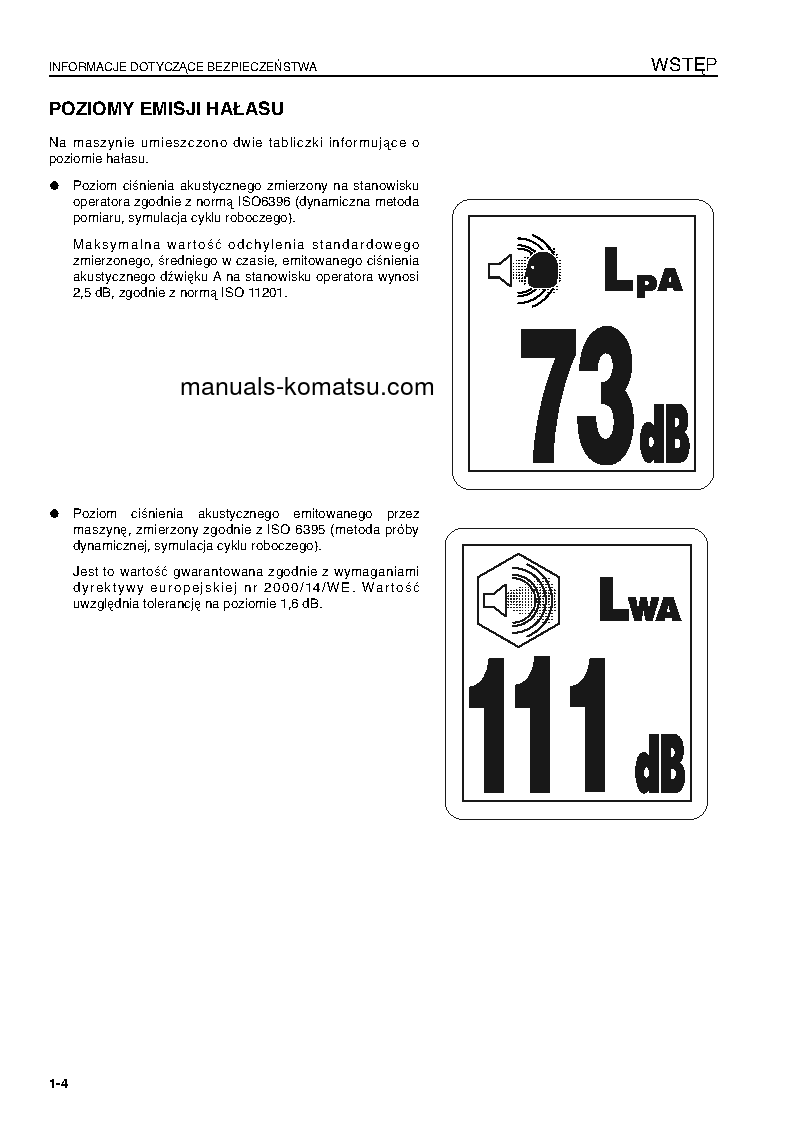 Protected: WA600-6(JPN) S/N 60634-UP Operation manual (Polish)