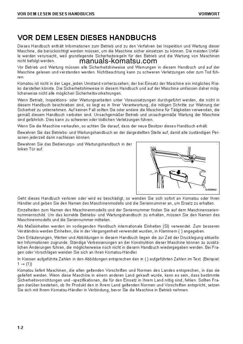 Protected: HM400-5(JPN) S/N 10001-UP Operation manual (German)