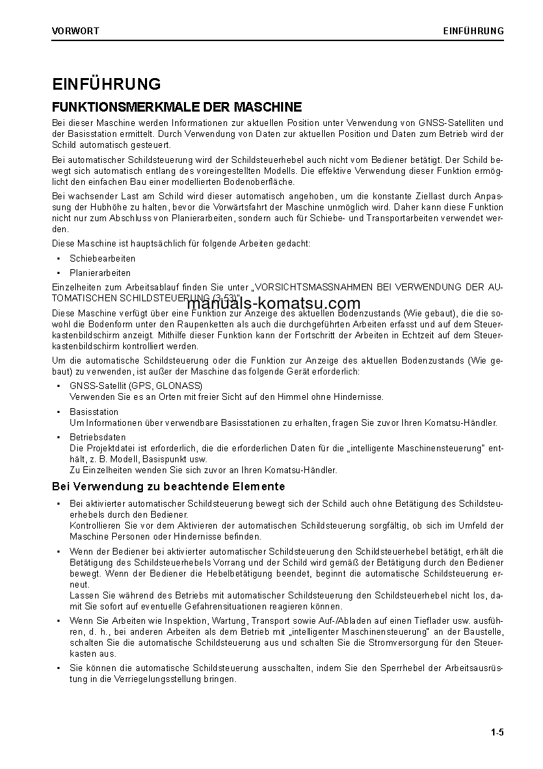 Protected: D65EXI-18(JPN) S/N 90023-UP Operation manual (German)