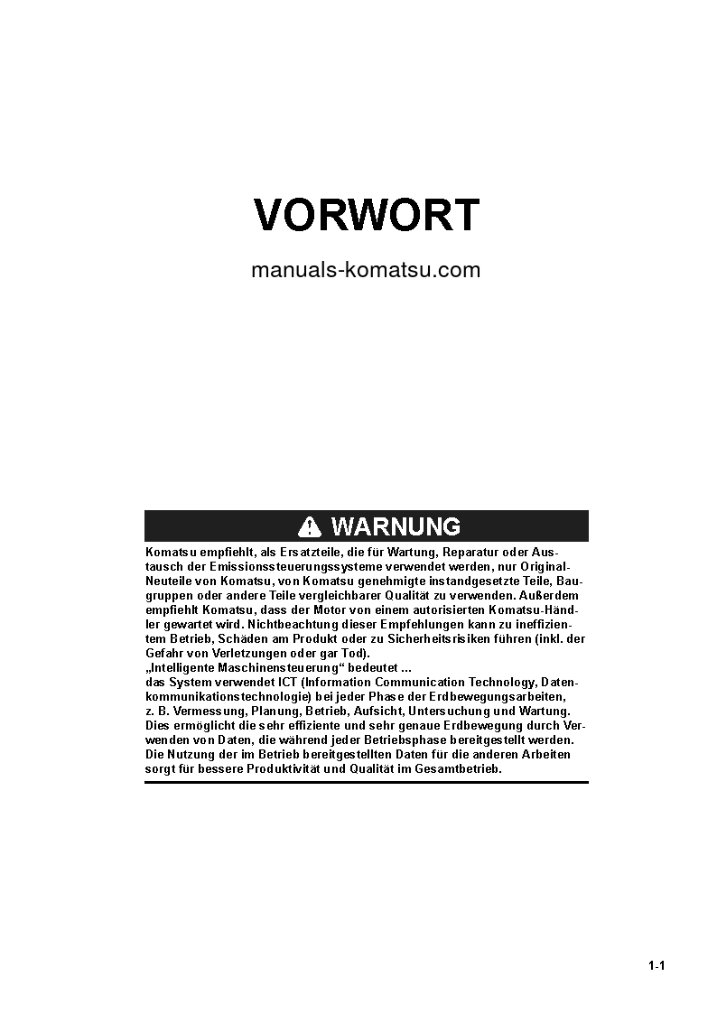 Protected: D61EXI-24(JPN) S/N 40001-UP Operation manual (German)