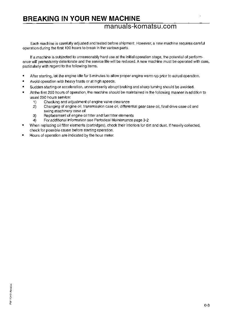 Protected: PW170-5(GBR)-K S/N K20314-UP Operation manual (English)