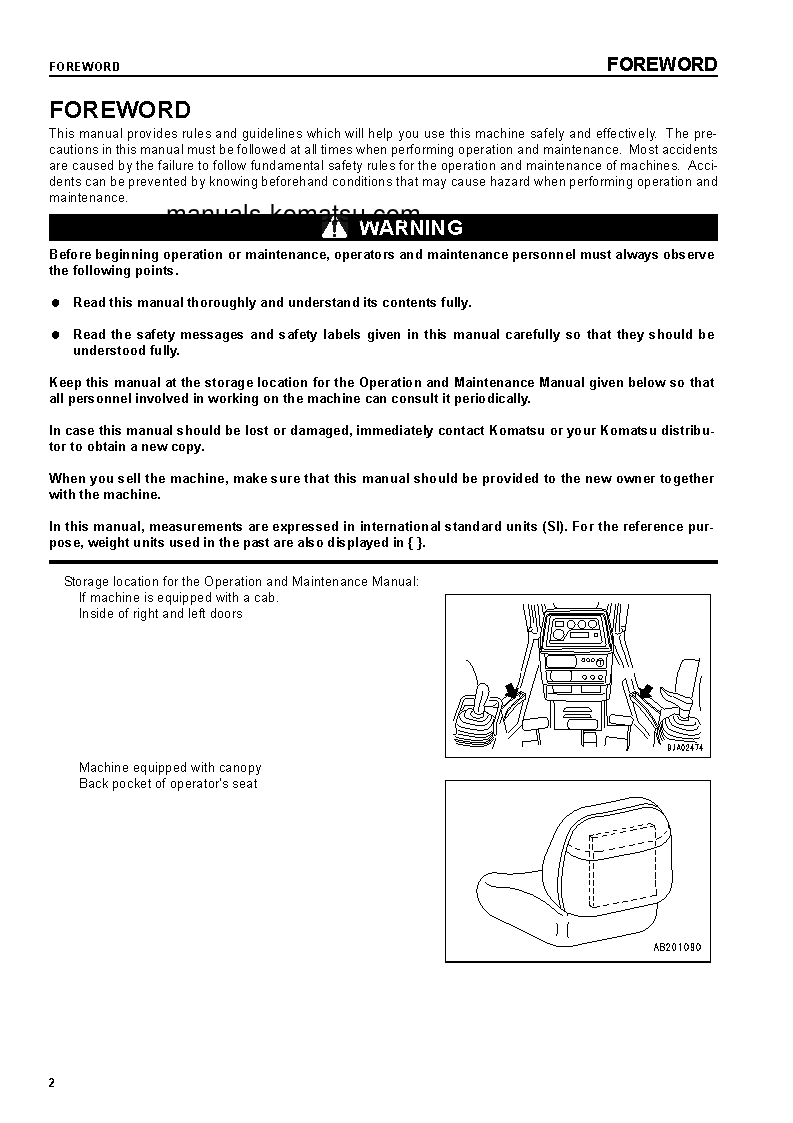 Protected: D41P-6(JPN) Operation manual (English)