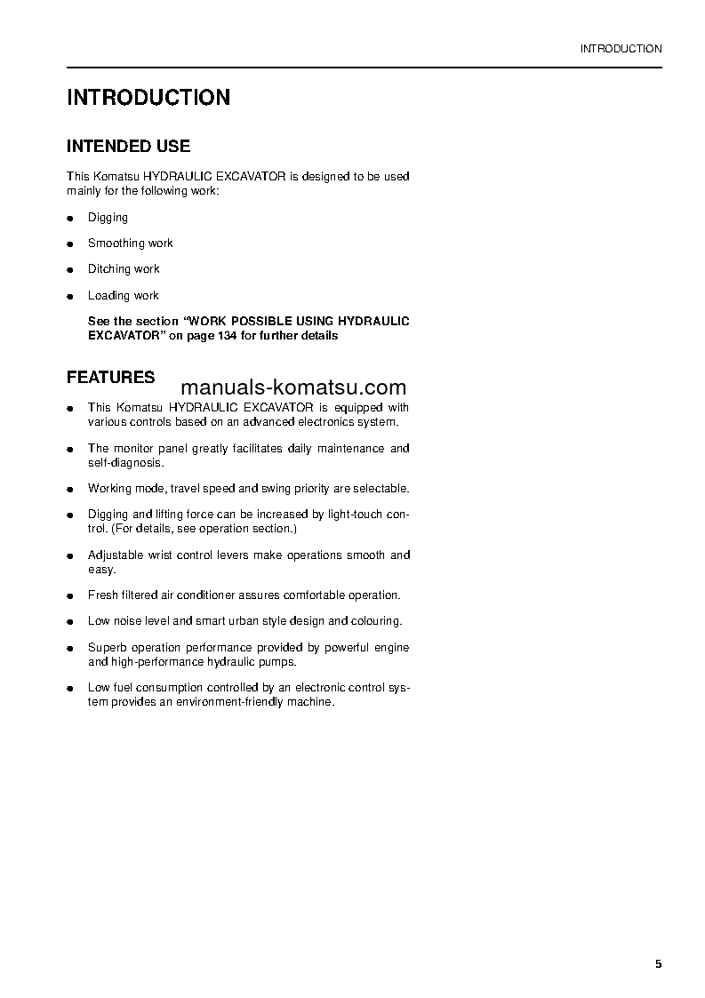 Protected: PC340LC-6(GBR)-K S/N K34041-UP Operation manual (English)