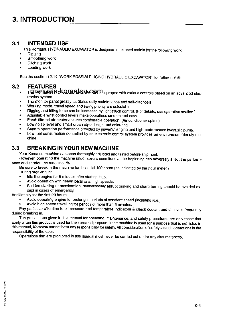 Protected: PC200EN-6(GBR)-K S/N K30001-K32000 Operation manual (English)